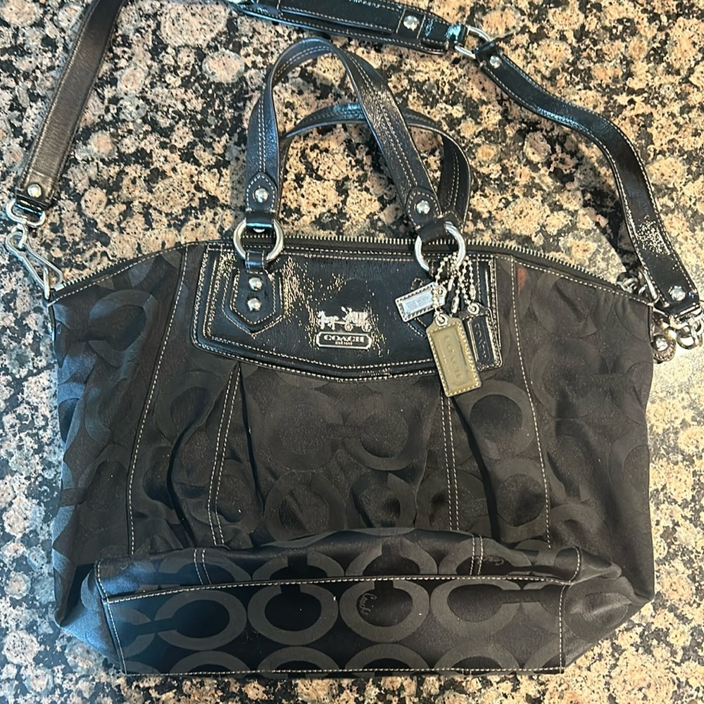 Coach Madison Audrey Purse Black